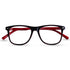Los Comun Black Red Wayfarer 2835